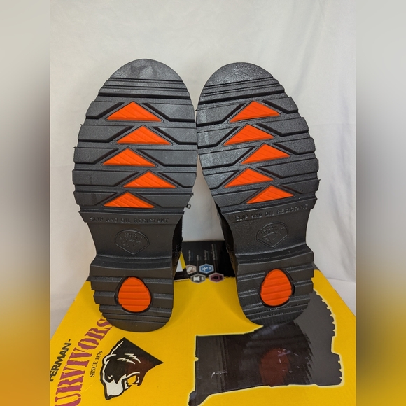 NWT Herman Survivors Men's Twin-Valve Work Boots Size 7.5 - Picture 10 of 11